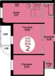 Планировки квартир в  ЖК - «Олимпийский» (г.Чехов).jpg