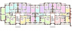 Планировки квартир в ЖК - «Заречье» (деревня Холмы) (5).jpg
