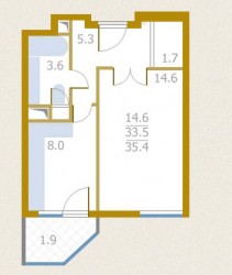 Планировки квартир в ЖК «Брусчатый поселок» (3).jpg