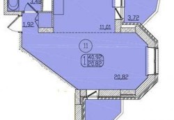 Планировки квартир в ЖК «Триумф» (4).jpg