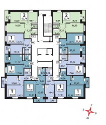 Планировки квартир в ЖК «Катюшки-2» (5).jpg