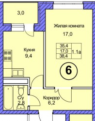 Планировки квартир в ЖК «Рузский берег» (2).jpg