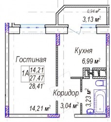 Планировки квартир в ЖК «Олимп 2» (3).jpg