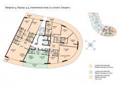 Квартал 4.корпус 4.5, поэтажный план 3-9 этажа.Секция 1..jpg